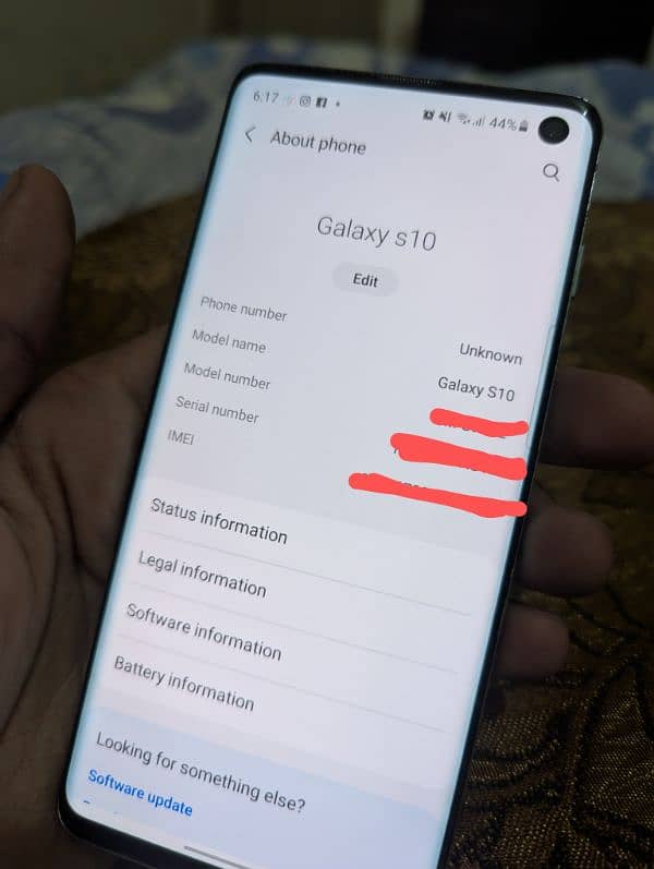 Samsung S10 8/128gb 10