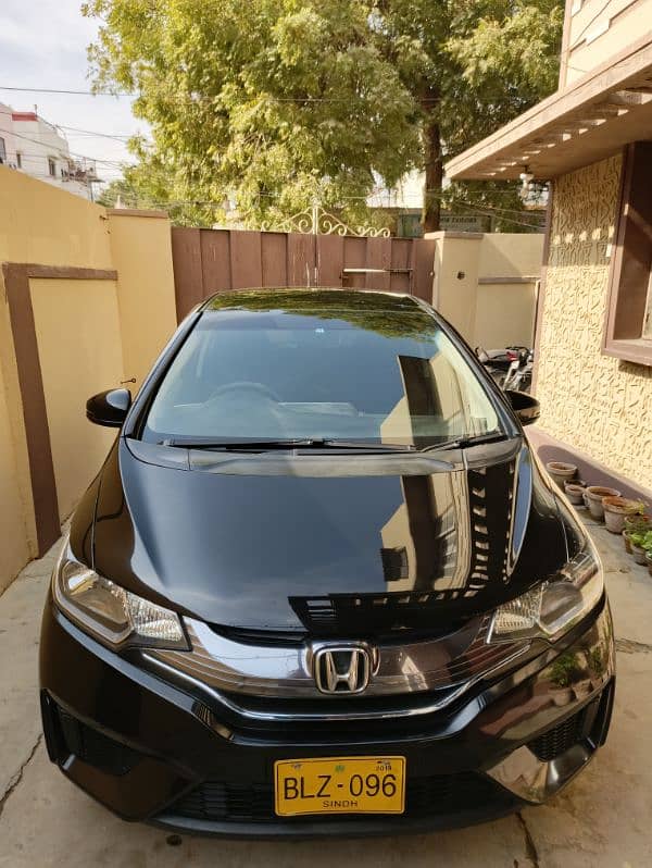 Honda Fit hybrid 2014 model registered 2018 1st owner car 0