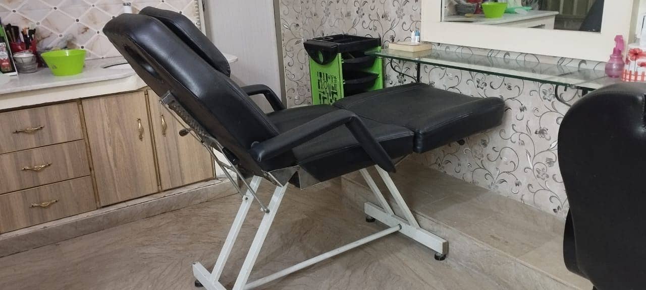 Salon Multi Functional Massage Bed, Wax Bed+Chair, Hydra facial Chair 3