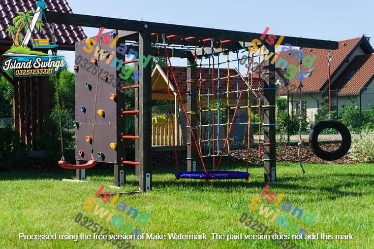 Kids Slides / Swings /Jhulay / Home Decore/ Playgroung /Outdoor Swing 2