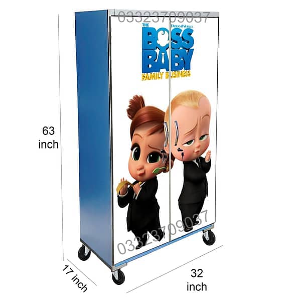 5x3 feet Carton Theme cupboards in different Designs 5