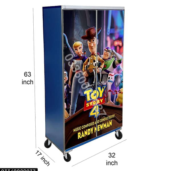 5x3 feet Carton Theme cupboards in different Designs 18