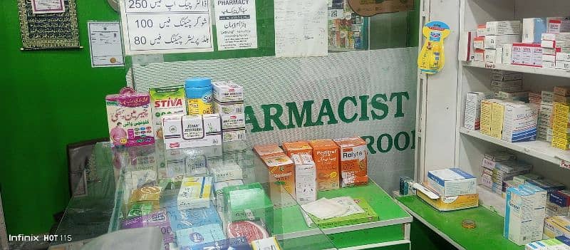 GK pharmacy haji chowk 12