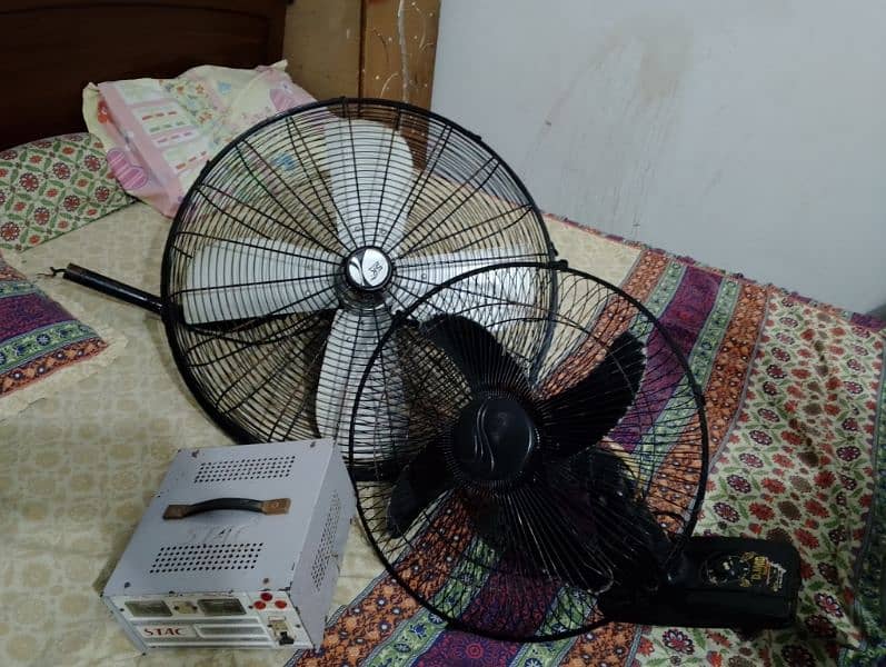 2 fans and 1 stabilizer Rs 17000 0