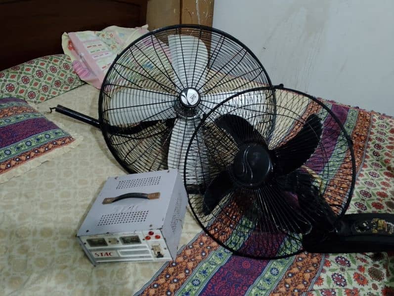 2 fans and 1 stabilizer Rs 17000 2