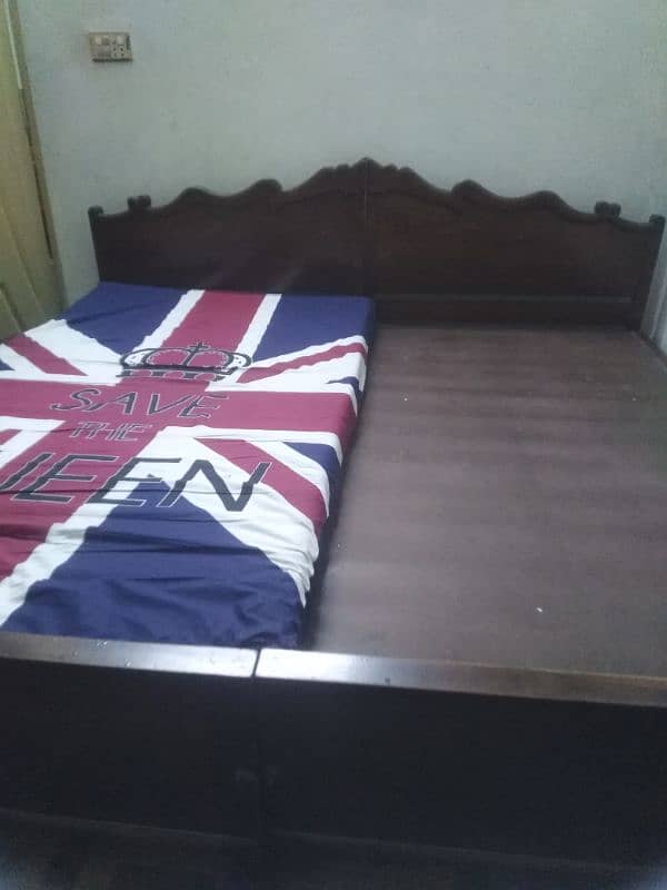 Wooden bed 4