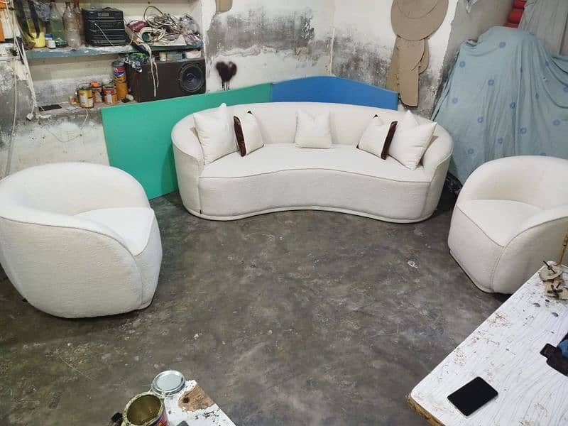 Curvey sofas /Sofa set /Furniture 6