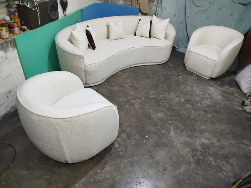 Curvey sofas /Sofa set /Furniture 11