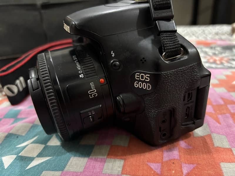 Canon 600D with 50mm Lens 2