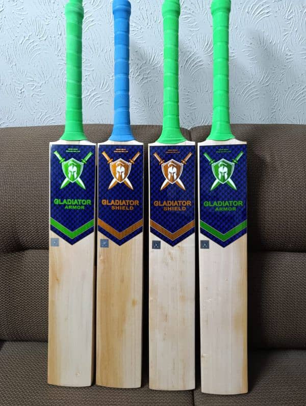 GLADIATOR ARMOR AND SHIELD HARD BALL CRICKET BATS 2