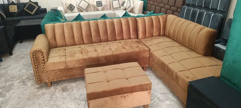 L shaped corner sofa 4