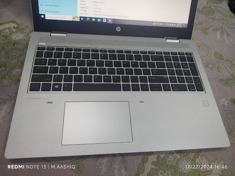 HP ProBook 650 G5 Core i7 8th Generation 8GB RAM 256GB SSD 0