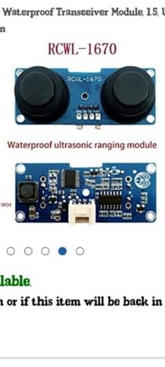 RCWL-1670 Waterproof Split Type Ultrasonic Ranging Sensor Module