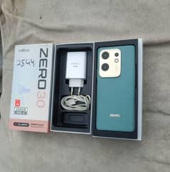 infinix zero30 8+8.256gb with box charger