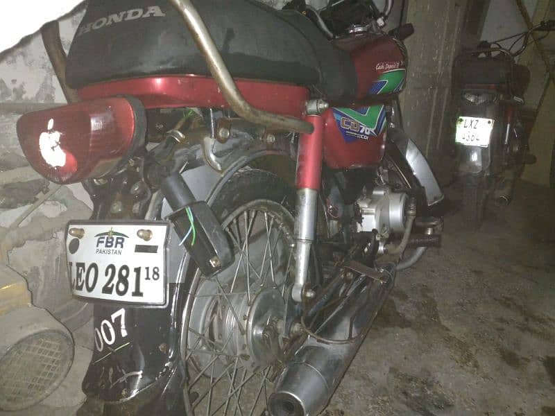 Honda CD 70 model 2018 1