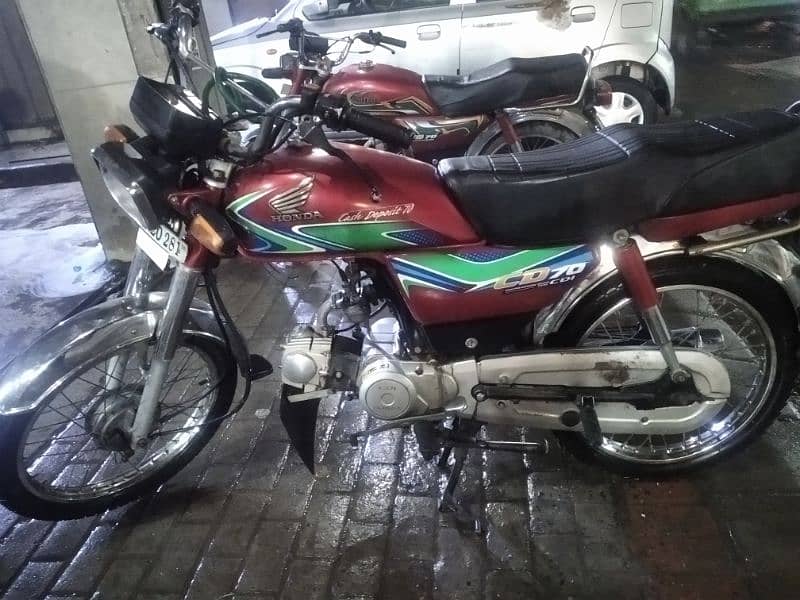 Honda CD 70 model 2018 11