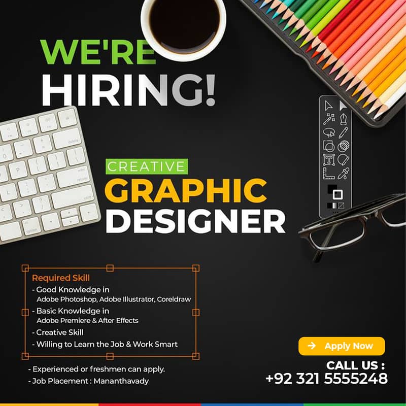 Hiring Graphic Designer 0