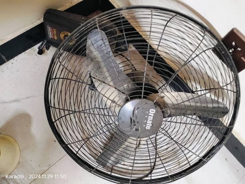 Orante Bracket Fans Good Condition 2