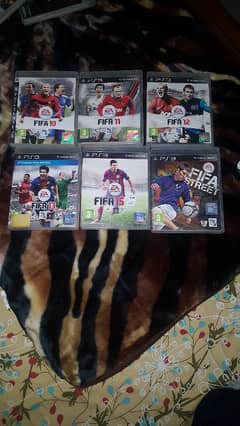 FIFA15/ FIFA13/ FIFA12/ FIFA11/ FIFA10/ FIFA Street (PS3-Games)