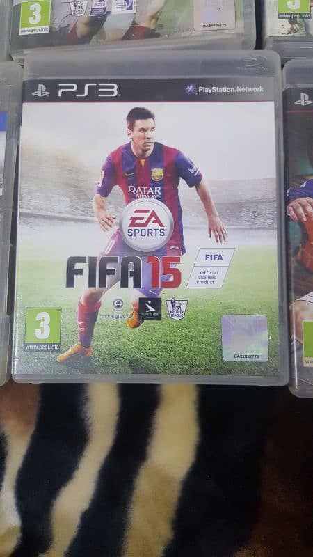 FIFA15/ FIFA13/ FIFA12/ FIFA11/ FIFA10/ FIFA Street (PS3-Games) 2