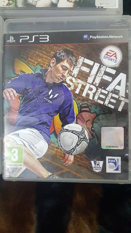 FIFA15/ FIFA13/ FIFA12/ FIFA11/ FIFA10/ FIFA Street (PS3-Games) 6