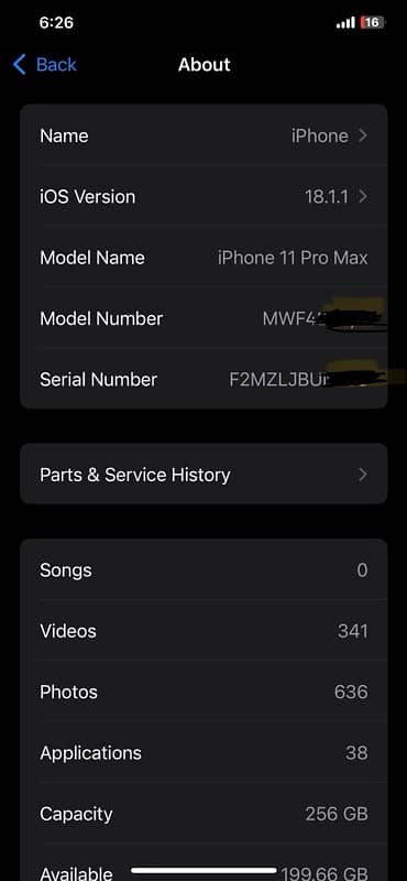 i phone 11 pro max 256 Gb non Pta factory unlock battery health 77 2