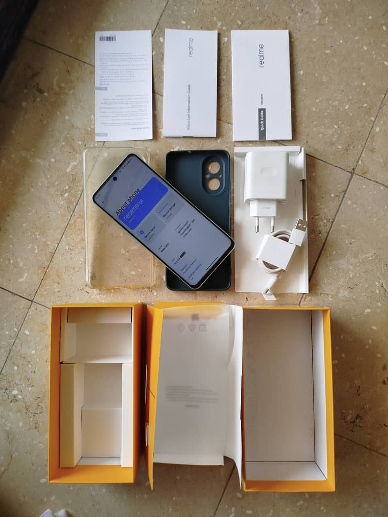 Realme C67 8GB + 128GB (Warranty 31 Mar 2025) Box & All Accessories 3