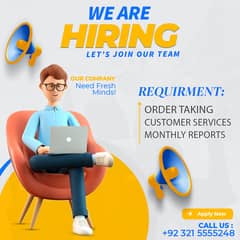 Hiring Order Taker