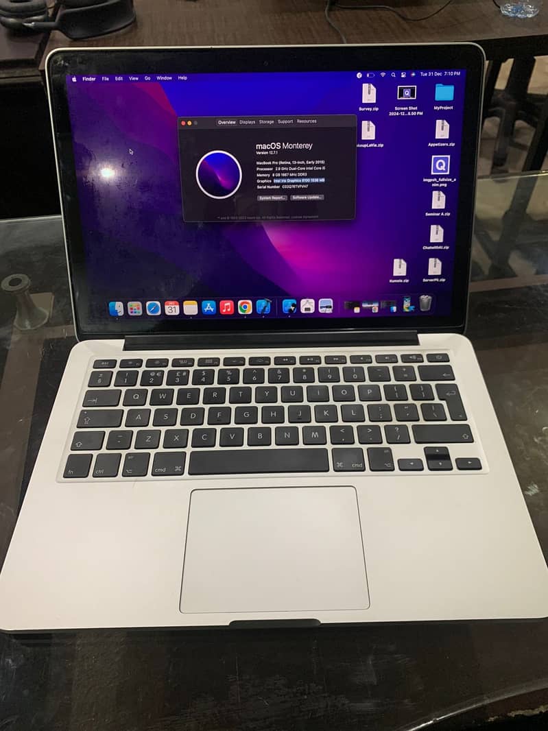 Macbook Pro 13 inch, Early 2015 0