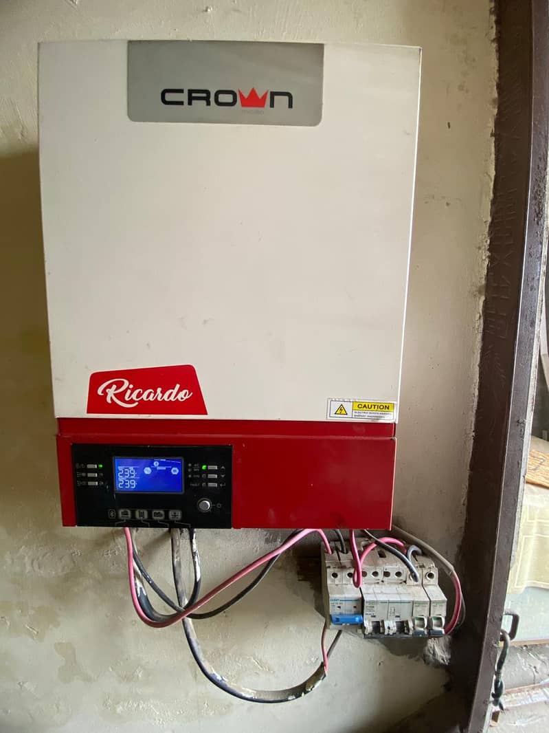 Solar Panels 365 Watt & Crown Inverter 4