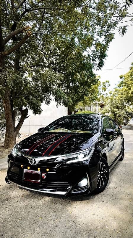 Toyota Altis Grande black edition 1