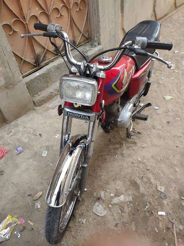 Honda CG 125 hydrabad 2