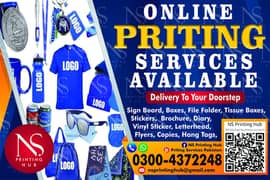 printing services/letterhead/sticker/flyer/bag/diary/shirt/cap/cup/pen