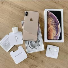 Apple Iphone X''s Max 256 GB PTA Approved Gold Whatsap ( 0344 2455364)