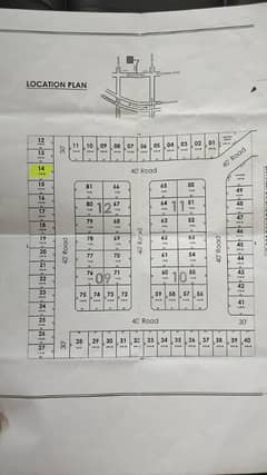 5 marla plot in Layalpor villas near Eden valley canal road Faisalabad