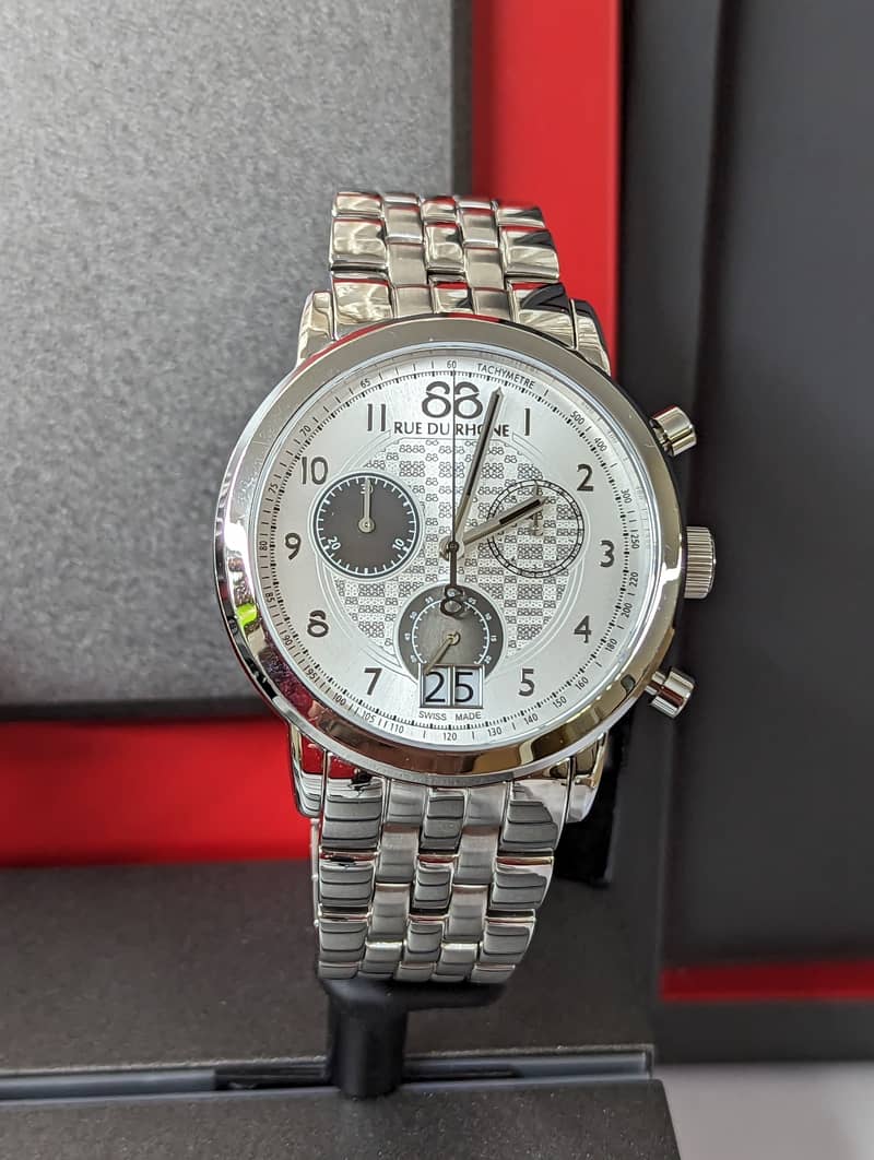 Swiss Watch / Swiss Quartz Watch /88 Rue Du Rhone / Luxury Watch 3