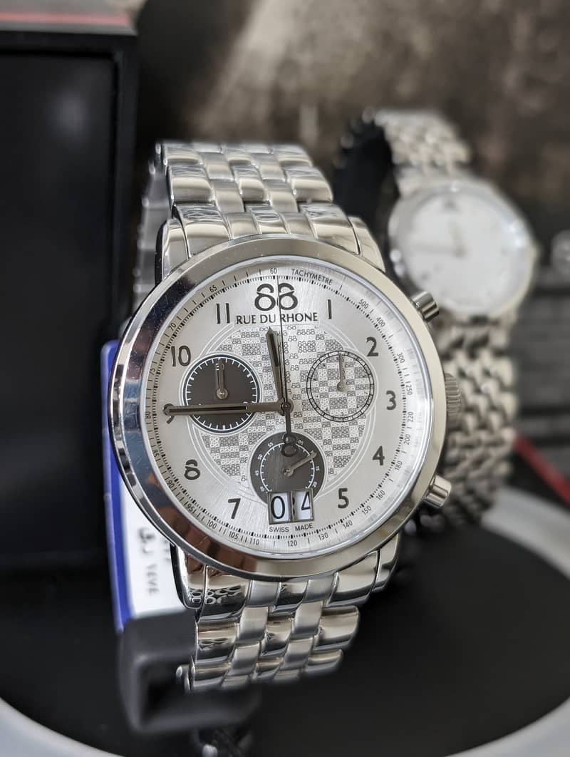 Swiss Watch / Swiss Quartz Watch /88 Rue Du Rhone / Luxury Watch 12