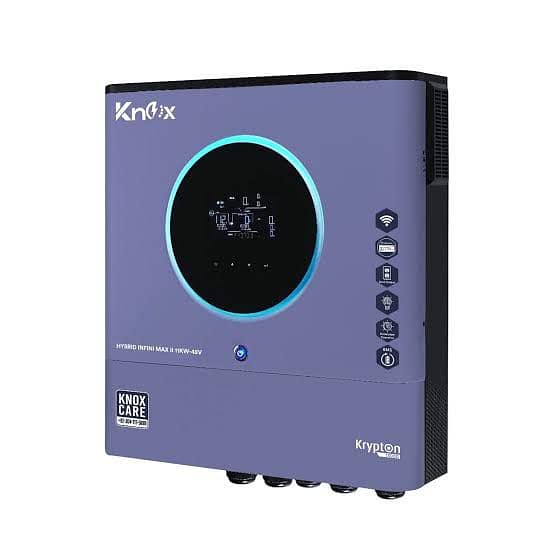 KNOX 6kW Hybrid Inverter Dual with 51.2V Lithium ion Battery Package 9