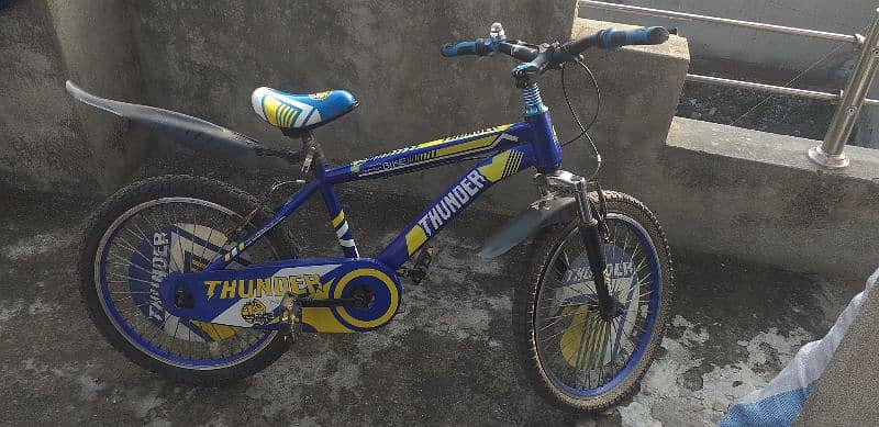 Thunder BMX Blue Cycle 0