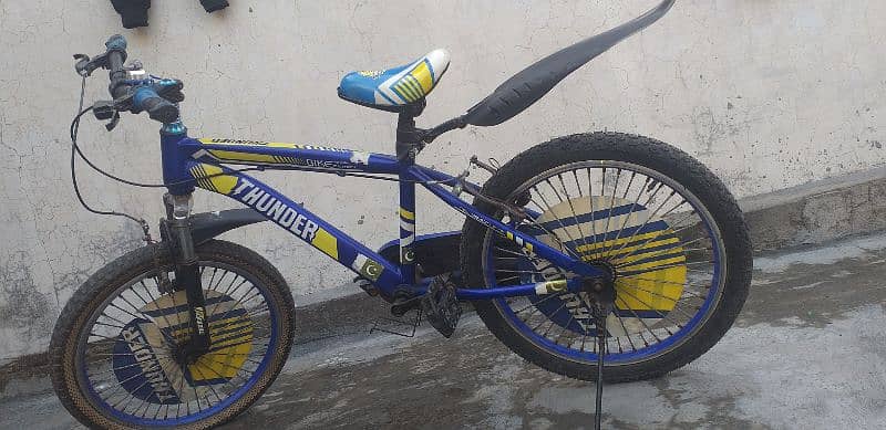 Thunder BMX Blue Cycle 3