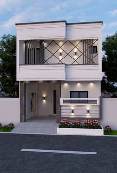 2.5 Marla house in Eden garden canal road Faisalabad