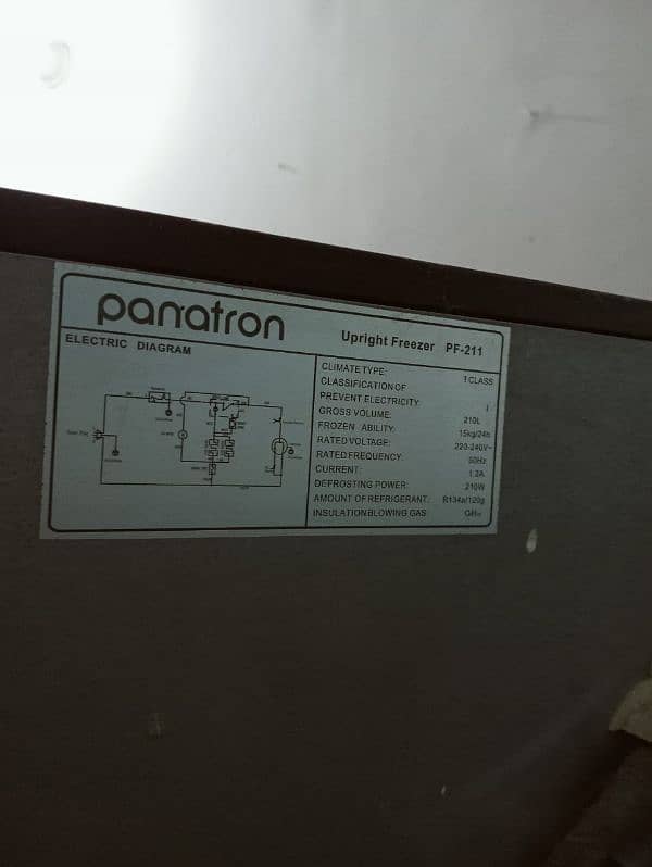 Panatron freezer 1