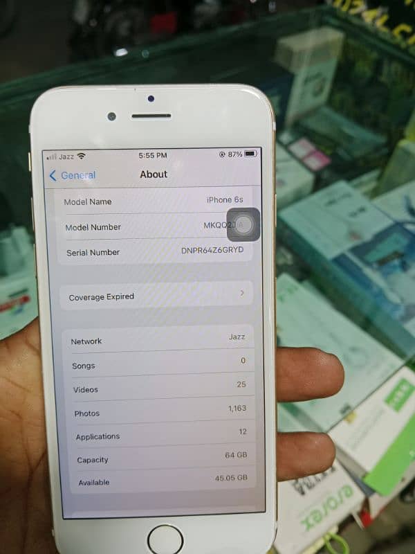 iPhone 6s 64GB PTA approved 2