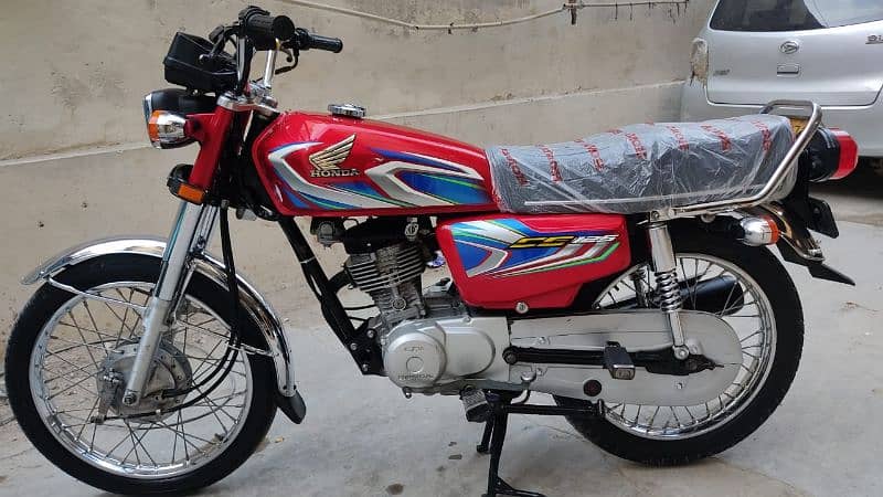 CG honda 125 Karachi 2022 10/10 geniun 1