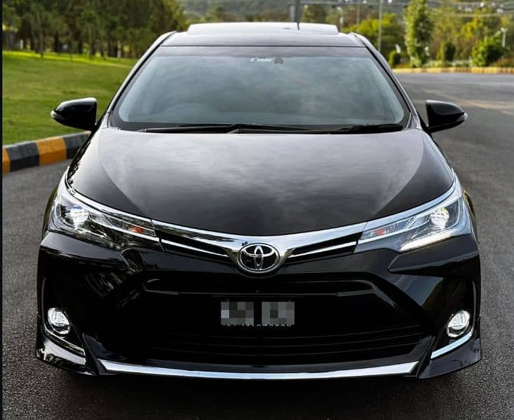 Toyota Grande X Available For Rent Out City With Driver 1