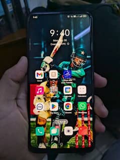 oppo reno 2F mobile with original charger and box