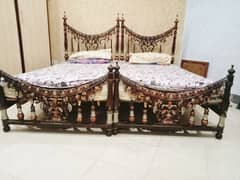 wooden bed for sale