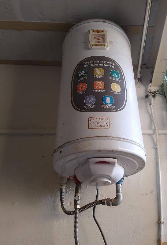 electric geyser almost new 2