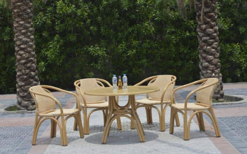 Garden chairs/rattan sofa sets/dining tables/UPVC outdoor furniture 5