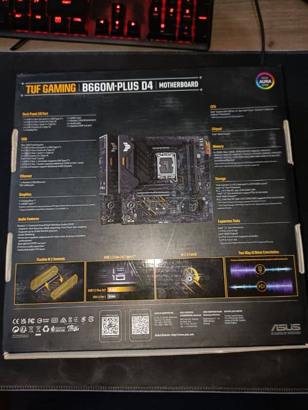 Asus Tuf B660m Plus d4 Motherboard 2